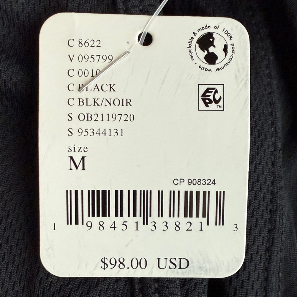 Free People Movement One On One Mesh Pants Black size M NWT!!! - Picture 9 of 9